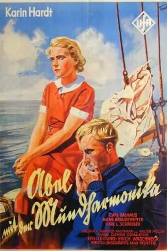 Póster de Abel mit der Mundharmonika