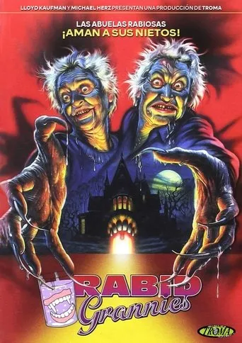 Póster de Abuelas rabiosas (1988) con Catherine Aymerie como Helen