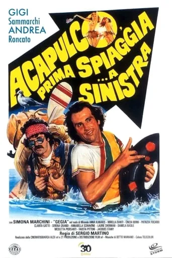 Póster de Acapulco, prima spiaggia... a sinistra