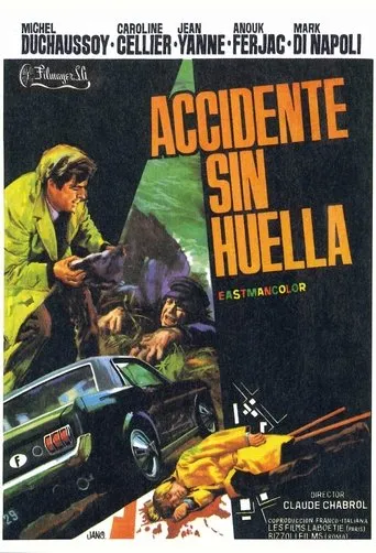 Póster de Accidente sin huella (1969) con Louise Chevalier como Madame Levenes