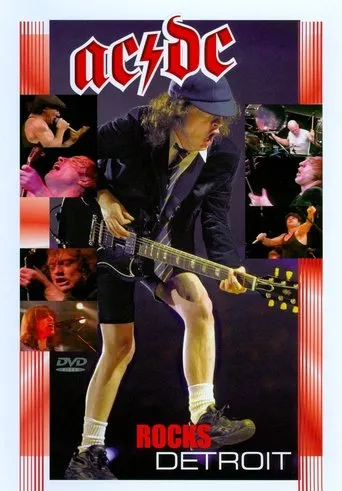 Póster de AC/DC - Rocks Detroit (Bootleg)