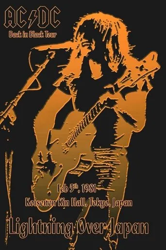 Póster de AC/DC: Lightning Over Japan