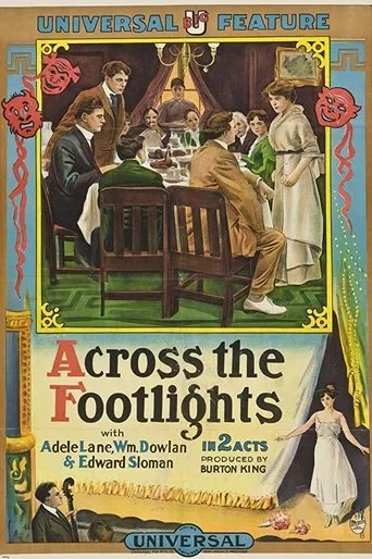 Póster de Across the Footlights