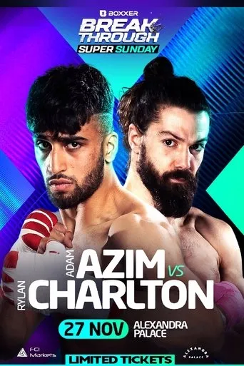 Póster de Adam Azim vs. Rylan Charlton