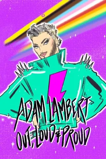 Póster de Adam Lambert: Out, Loud and Proud