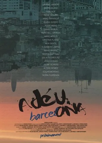 Póster de Adéu, Barcelona