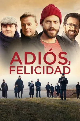 Póster de Adiós, felicidad (2021) con Pierre Chagnon como Maître Beauchemin (voice)