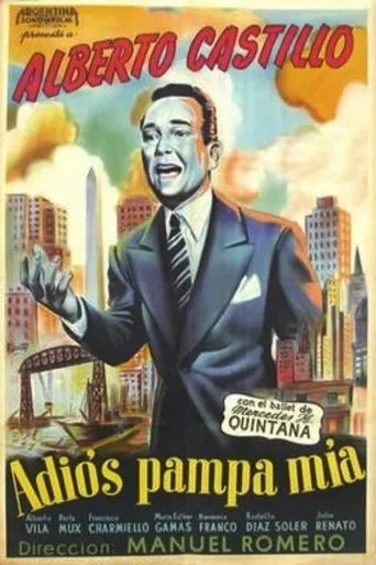 Póster de Adiós Pampa Mía
