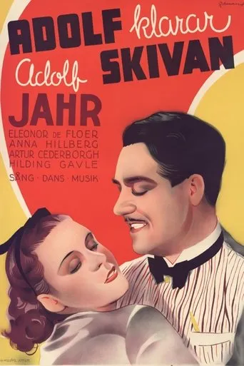 Póster de Adolf klarar skivan