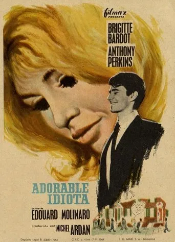 Póster de Adorable idiota (1964) con Robert Murzeau como Clément