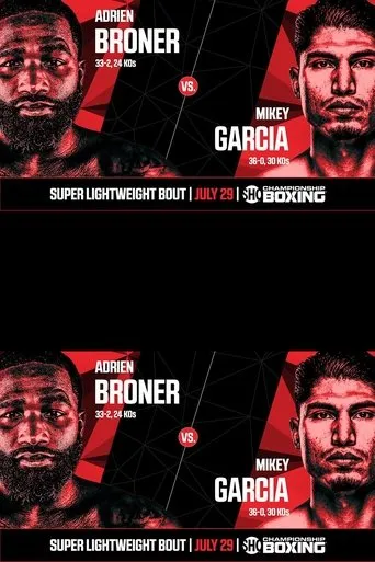Póster de Adrien Broner vs. Mikey Garcia