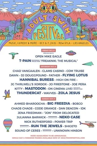 Póster de Adult Swim Festival Presents: Run the Jewels