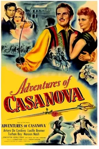 Póster de Adventures of Casanova