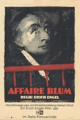Póster de Affaire Blum