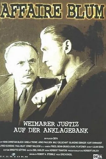 Póster de Affäre Blum