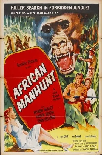Póster de African Manhunt