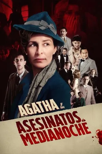 Póster de Agatha y los asesinatos de medianoche (2020) con Scott Chambers como Clarence Allen