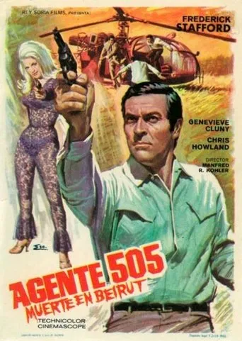 Póster de Agent 505 - Todesfalle Beirut