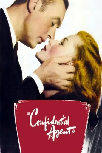Póster de Agente Confidencial (1945) con George Coulouris como Captain Currie