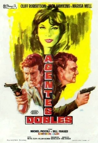 Póster de Agentes dobles (1965) con Charles Gray como Benson