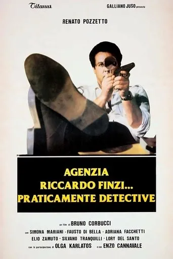 Póster de Agenzia Riccardo Finzi... praticamente detective