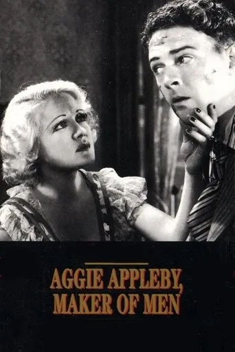Póster de Aggie Appleby, creadora de hombres (1933) con Betty Furness como Evangeline