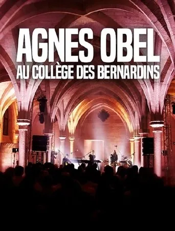 Póster de Agnes Obel en concert Collège des Bernardins, Paris