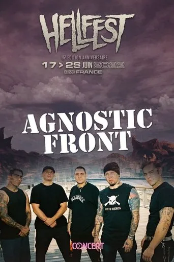 Póster de Agnostic Front - Au Hellfest 2022