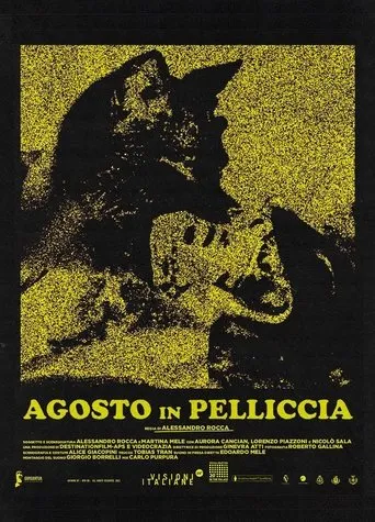 Póster de Agosto in pelliccia
