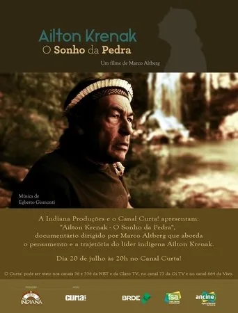 Póster de Ailton Krenak e o Sonho da Pedra