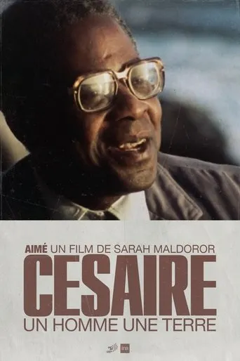 Póster de Aimé Césaire, Un homme une terre