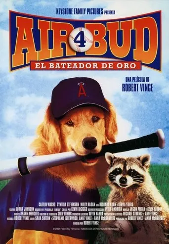 Póster de Air Bud 4: El bateador de oro (2002) con Richard Karn como Patrick