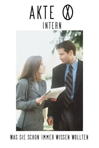 Póster de Akte X Intern - Was Sie schon immer wissen wollten