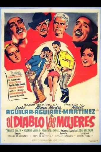 Póster de Al diablo las mujeres