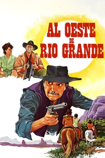 Póster de Al oeste de Rio Grande