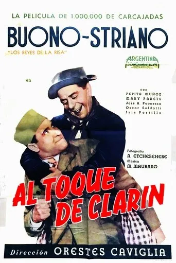 Póster de Al toque de clarín