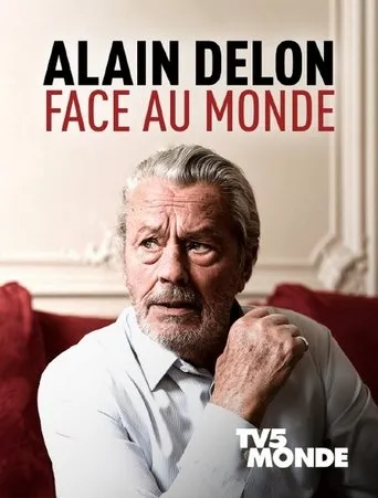 Póster de Alain Delon face au monde