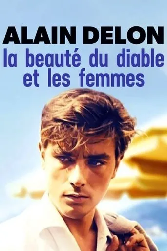 Póster de Alain Delon, la belleza del diablo y las mujeres (2017) con Nathalie Delon
