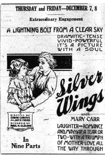 Póster de Alas de plata (1922) con Mary Carr como Anna Webb