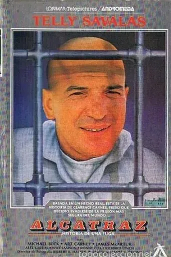 Póster de Alcatraz, historia de una fuga (1980) con Alex Karras como Jughead Miller