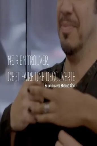 Póster de Alexandre Astier - L'exoconférence (2015) - Ne Rien Trouver C'est Faire Une Decouverte