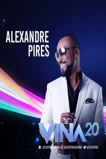 Póster de Alexandre Pires - Festival Vina Del Mar