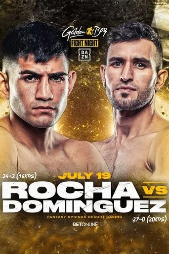 Póster de Alexis Rocha vs. Santiago Dominguez