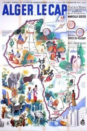 Póster de Alger - Le Cap