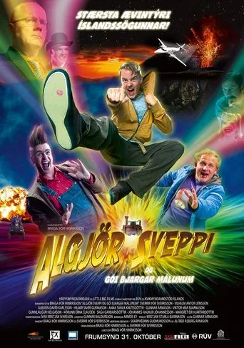 Póster de Algjör Sveppi og Gói bjargar málunum