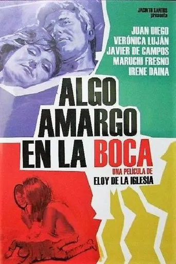 Póster de Algo amargo en la boca