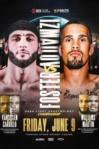 Póster de Ali Izmailov vs. Charles Foster