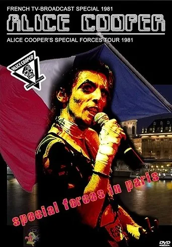 Póster de Alice Cooper à Paris