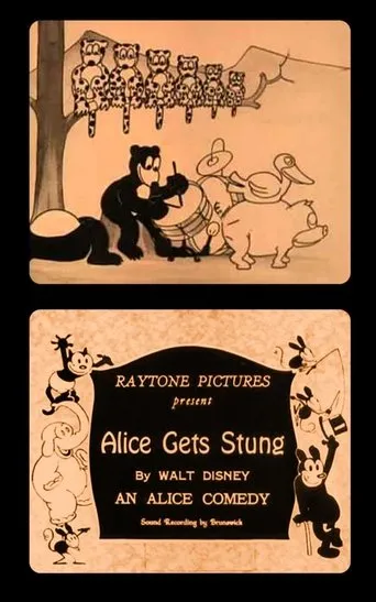 Póster de Alice Gets Stung