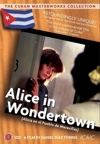 Póster de Alicia en el pueblo de Maravillas